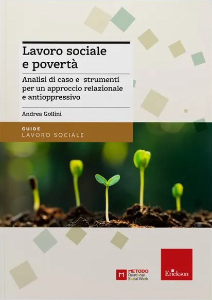 Copertina del libro «Lavoro sociale e povertà», Erickson